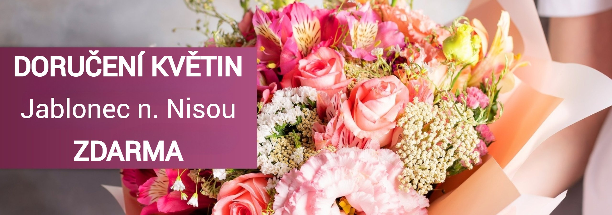 Rozvoz květin Jablonec nad Nisou | Květinářství GRACIA