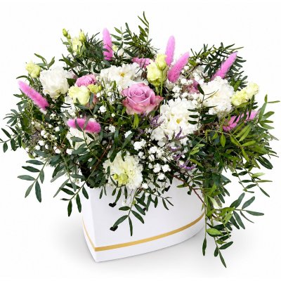 Flowerbox Růžová elegance