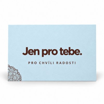 Kartička Jen pro tebe
