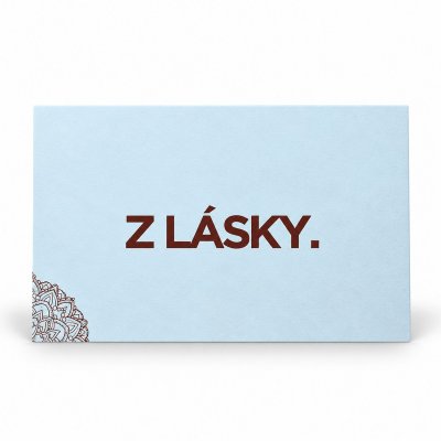 Kartička Z lásky