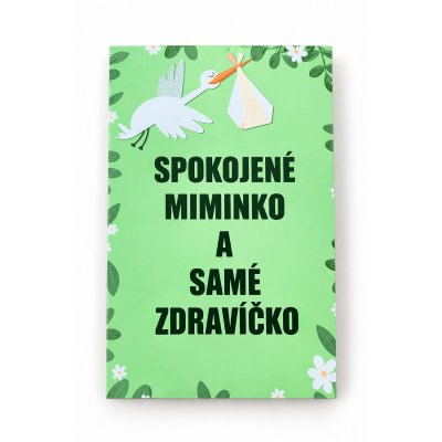 Kartička Spokojené miminko