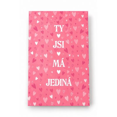 Kartička Ty jsi má jediná