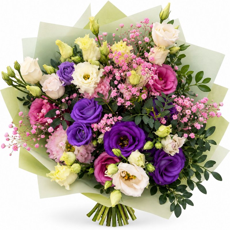 Kytice eustomy a gypsophily