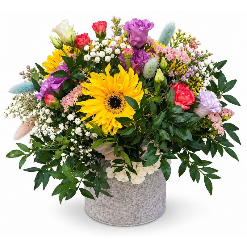 Colourful Gerbera Flowerbox