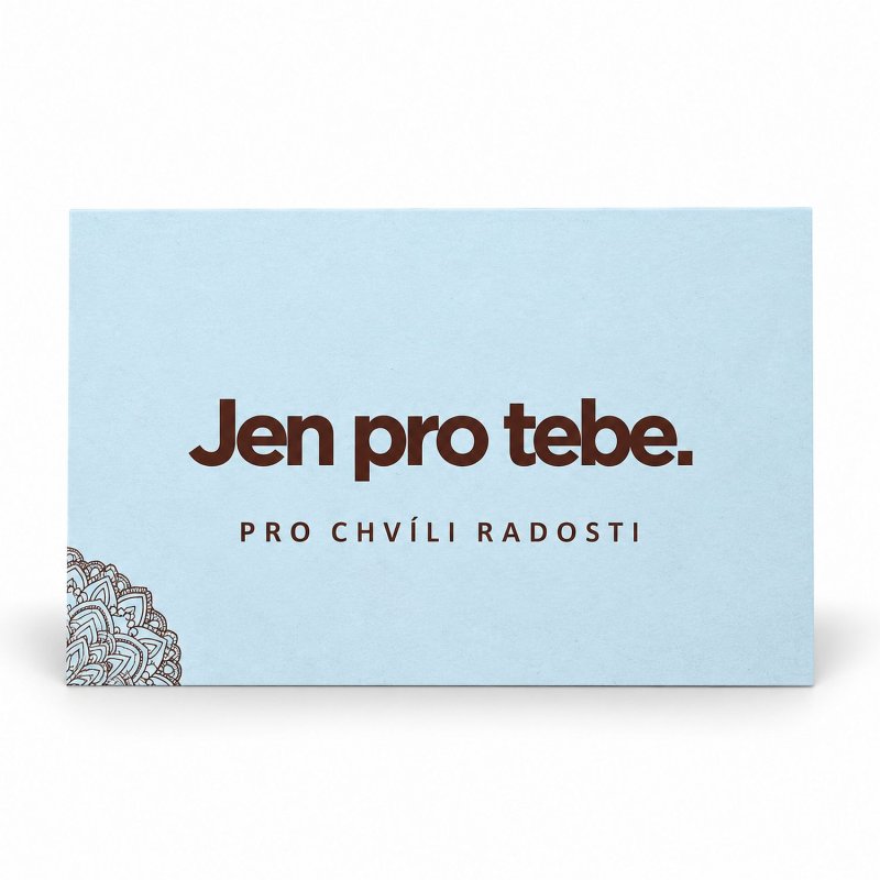 Kartička Jen pro tebe