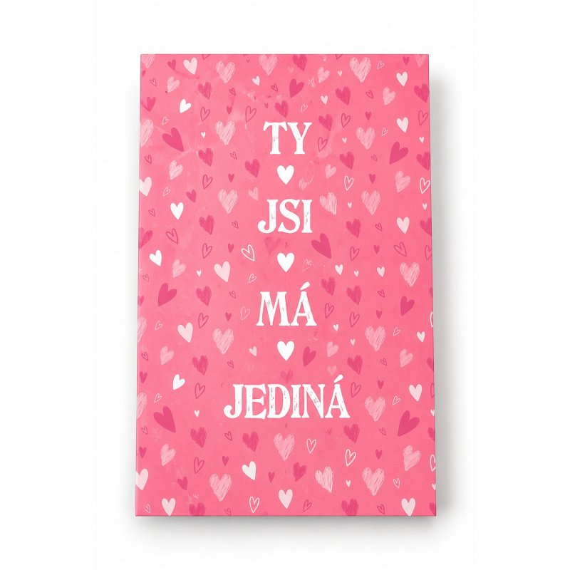 Kartička Ty jsi má jediná