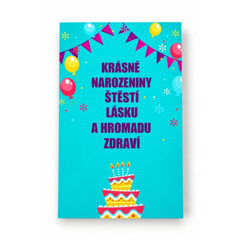 Kartička Krásné narozeniny